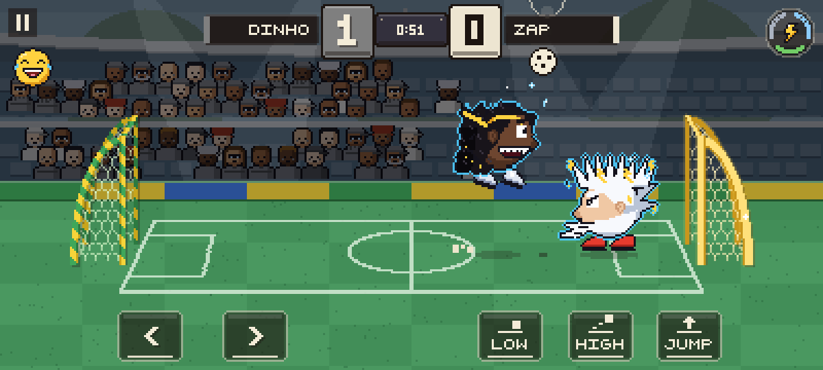A match at the Maracanan